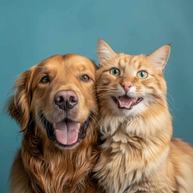 cat and dog