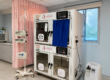 Pet ICU chamber at Starlight Veterinary Hospital used for critical care monitoring and oxygen therapy for dogs and cats.